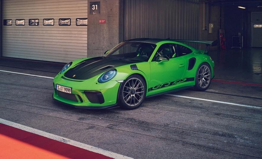 Порше 911 gt3 RS Green