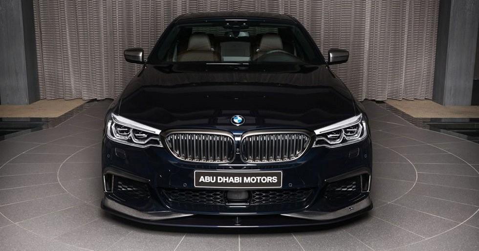 Арабский дилер выставил на продажу «прокачанный» седан BMW M550i