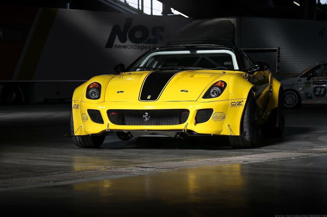 Суперкар Ferrari 599 с 800-сильным «сердцем» для Formula Drift