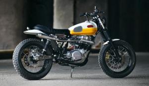 2018 Yamaha SR500 by Daniel Peter