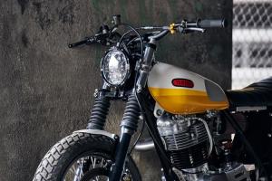 2018 Yamaha SR500 by Daniel Peter