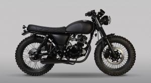 Самый черный мотоцикл Mutt Motorcycles Fat Sabbath 125