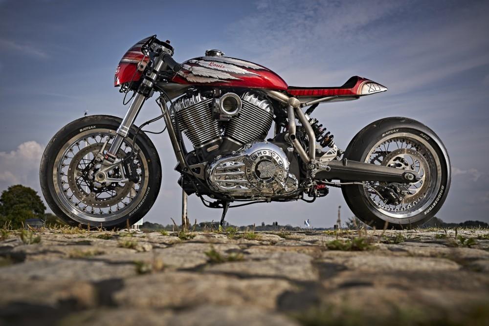 Кафе рейсер Engina на базе Indian Chief