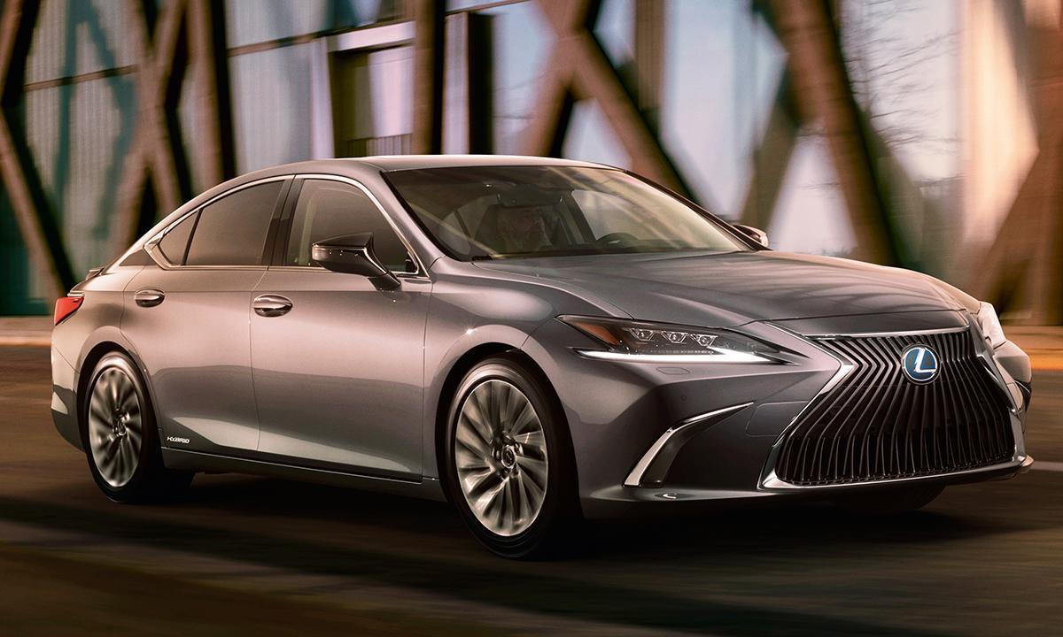 Официально рассекречен седан Lexus ES нового поколения