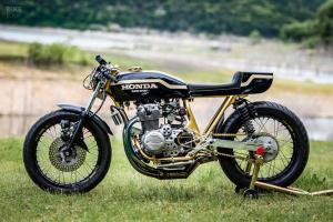 1975 Honda CB400F by Innovative Motosports