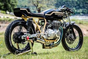 1975 Honda CB400F by Innovative Motosports
