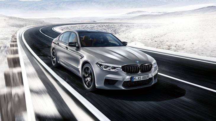 Представлен 625-сильный «заряженный» седан BMW M5 Competition