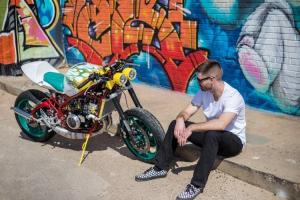 2018 Yamaha RZ350 Lab Rat by Swinndustries