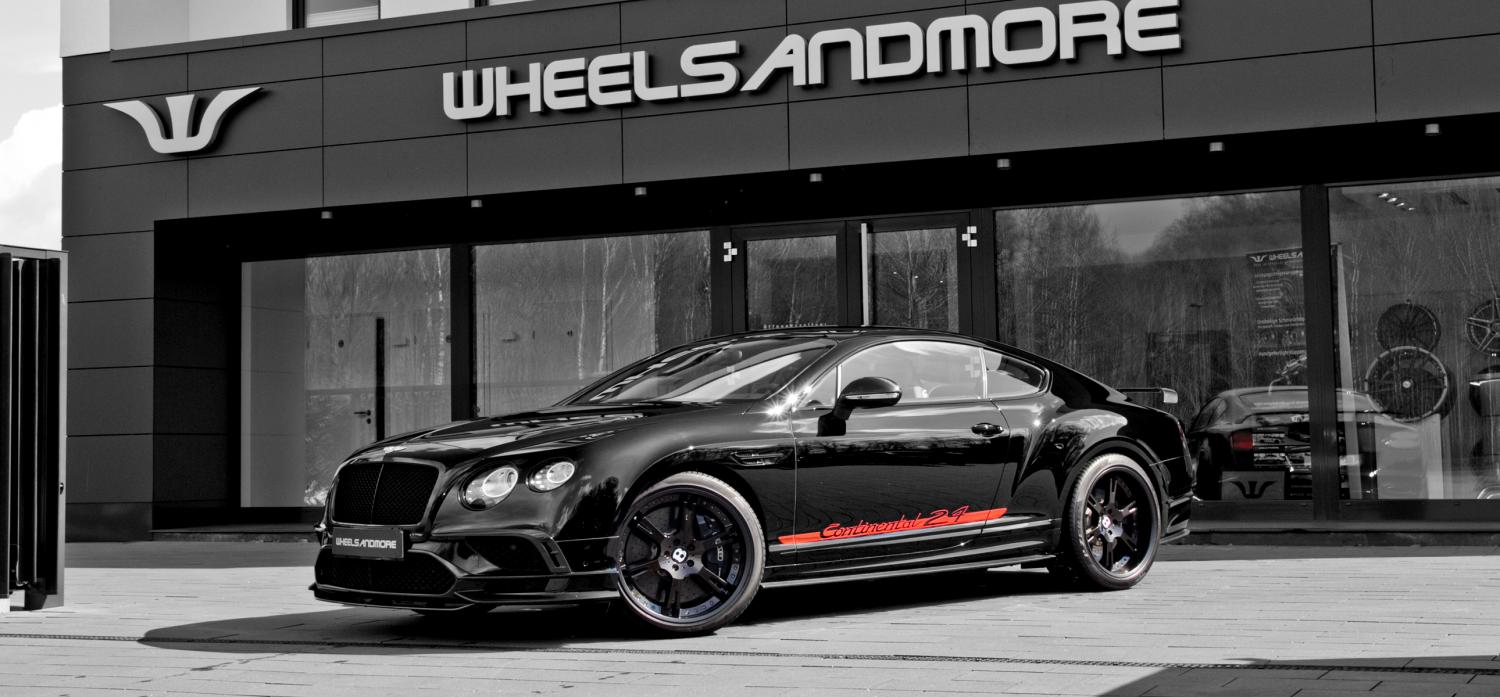 Тюнеры Wheelsandmore поработали над купе Bentley Continental 24