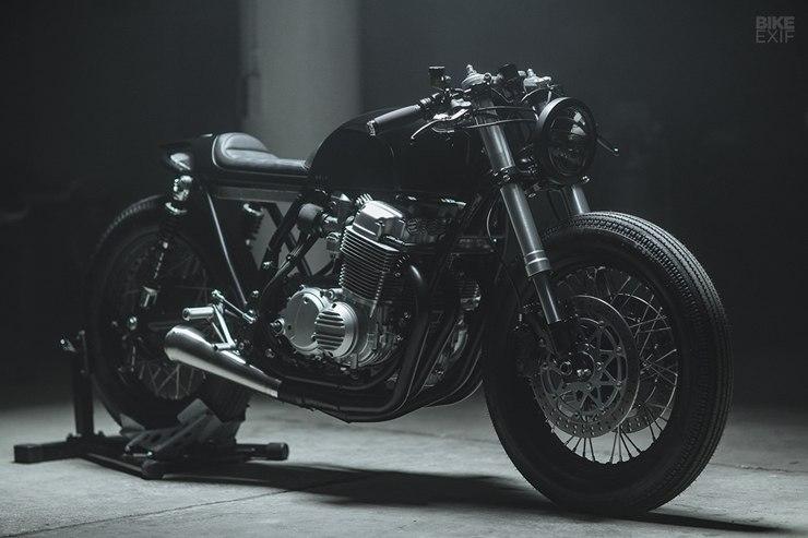 Hookie Co.: кафе рейсер Honda CB750 Wolf