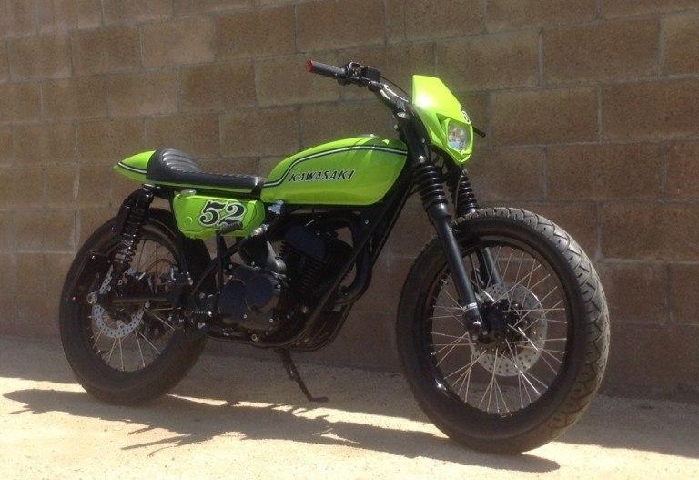 52 Cycles: стрит-трекер Kawasaki Bighorn 350
