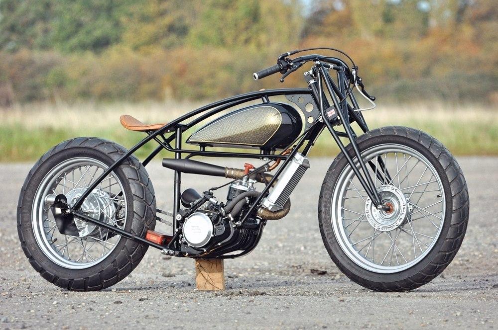 Valespeed Motorcycles: кастом Gas Gas 28 Days Later