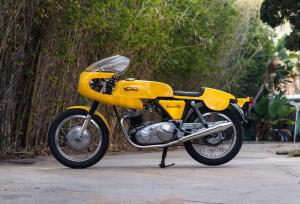 1969 Norton Commando Production Racer Yellow Peril