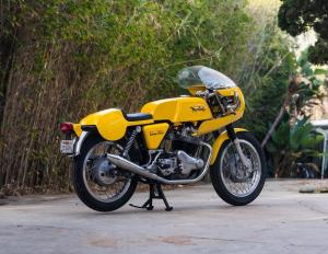 1969 Norton Commando Production Racer Yellow Peril