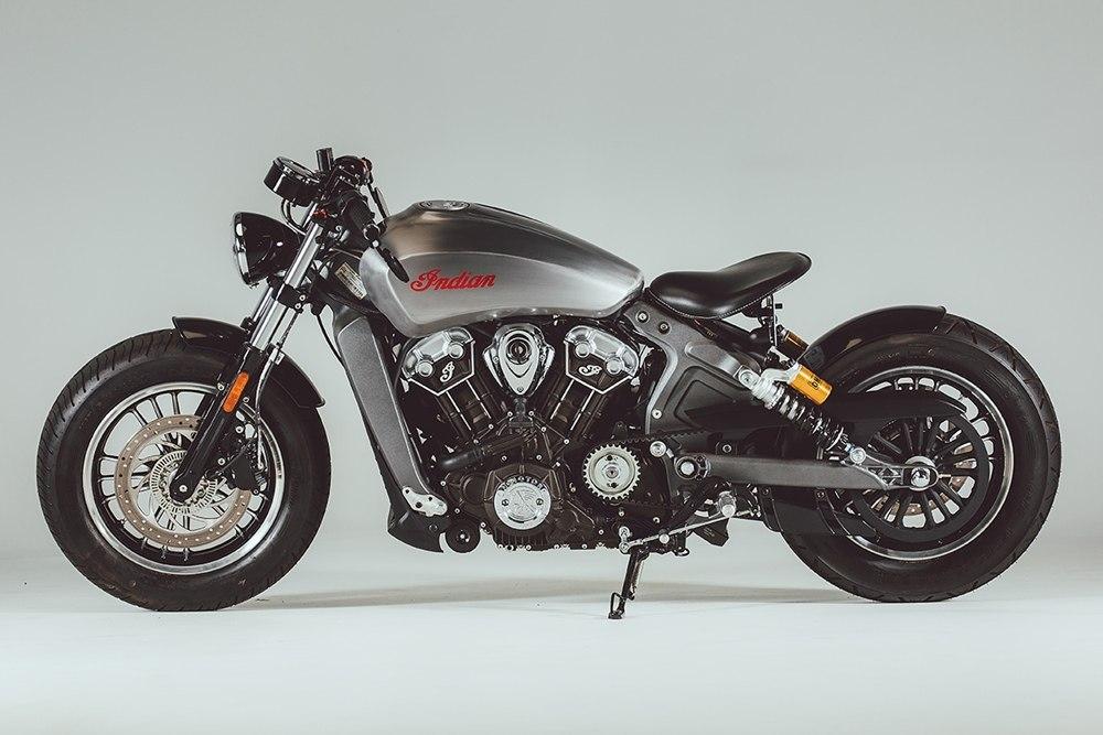 Rogue Motorcycles: кастом Indian Scout Bobber