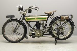 Старинный велоцикл Triumph Type C Roadster