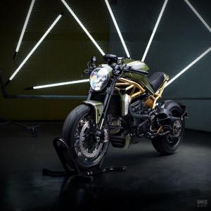 2018 Ducati Monster 1200R by Diamond Atelier