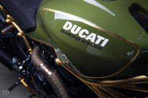 2018 Ducati Monster 1200R by Diamond Atelier