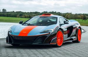McLaren 675LT раскрасили в цвета Gulf в честь ле-мановской машины 1990-х