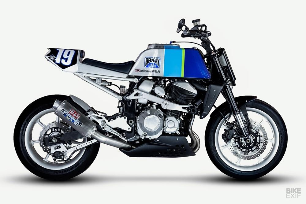 Smoked Garage: кастом Kawasaki Z800 Kerosin Burner