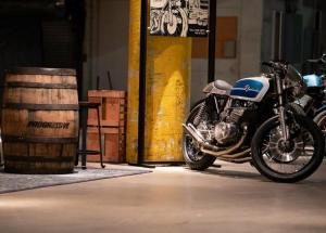 1978 Suzuki GT380 by  Cafe Cycles