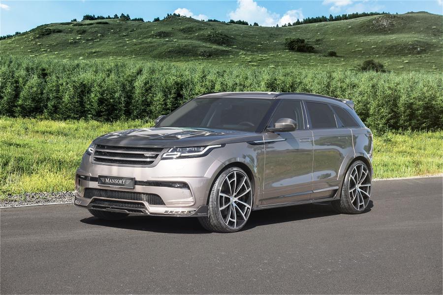 Бюро Mansory принарядило в карбон и добавило мощности Range Rover Velar