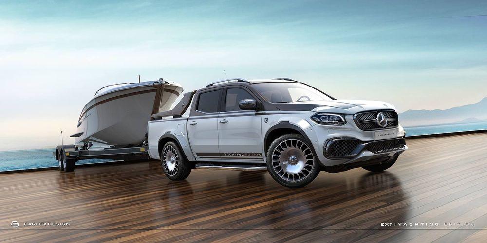 Пикапу Mercedes-Benz X-Class добавили детали от Maybach