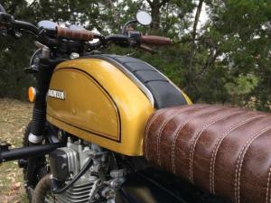 1975 Honda CB200T Surf-n-Turf by Utopeia Moto Company