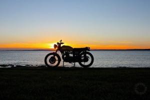 1975 Honda CB200T Surf-n-Turf by Utopeia Moto Company