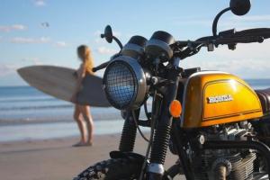 1975 Honda CB200T Surf-n-Turf by Utopeia Moto Company