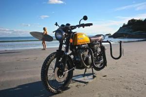 1975 Honda CB200T Surf-n-Turf by Utopeia Moto Company