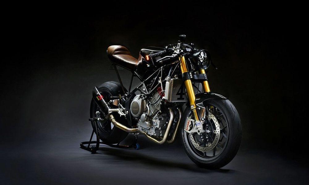 Джонни Тейлор: кафе рейсер Yamaha TRX850
