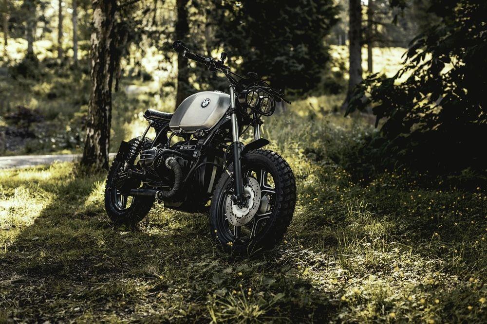 JM Customs: скрэмблер BMW R80RT