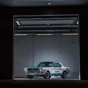 1965 Ford Mustang Siemens Autonomous Car