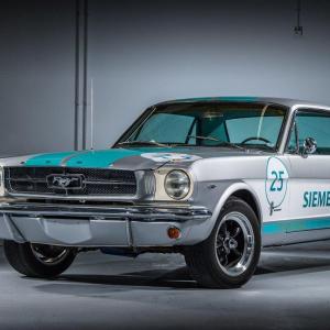 1965 Ford Mustang Siemens Autonomous Car