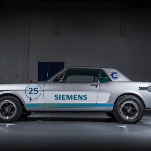 1965 Ford Mustang Siemens Autonomous Car