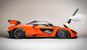 McLaren Senna в масштабе 1:8