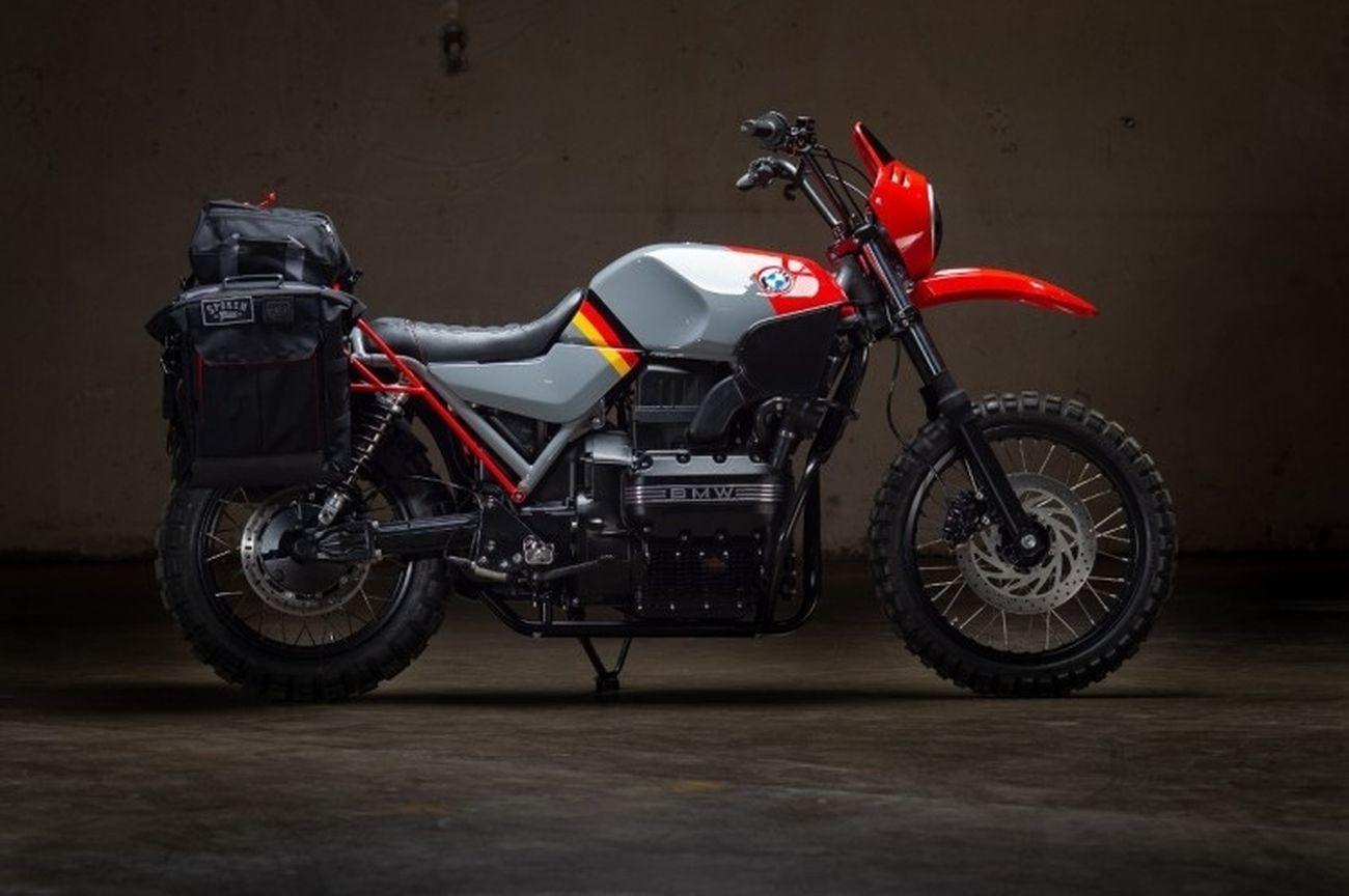 Spoken Moto: кастом-турэндуро BMW K75 Pack Animal