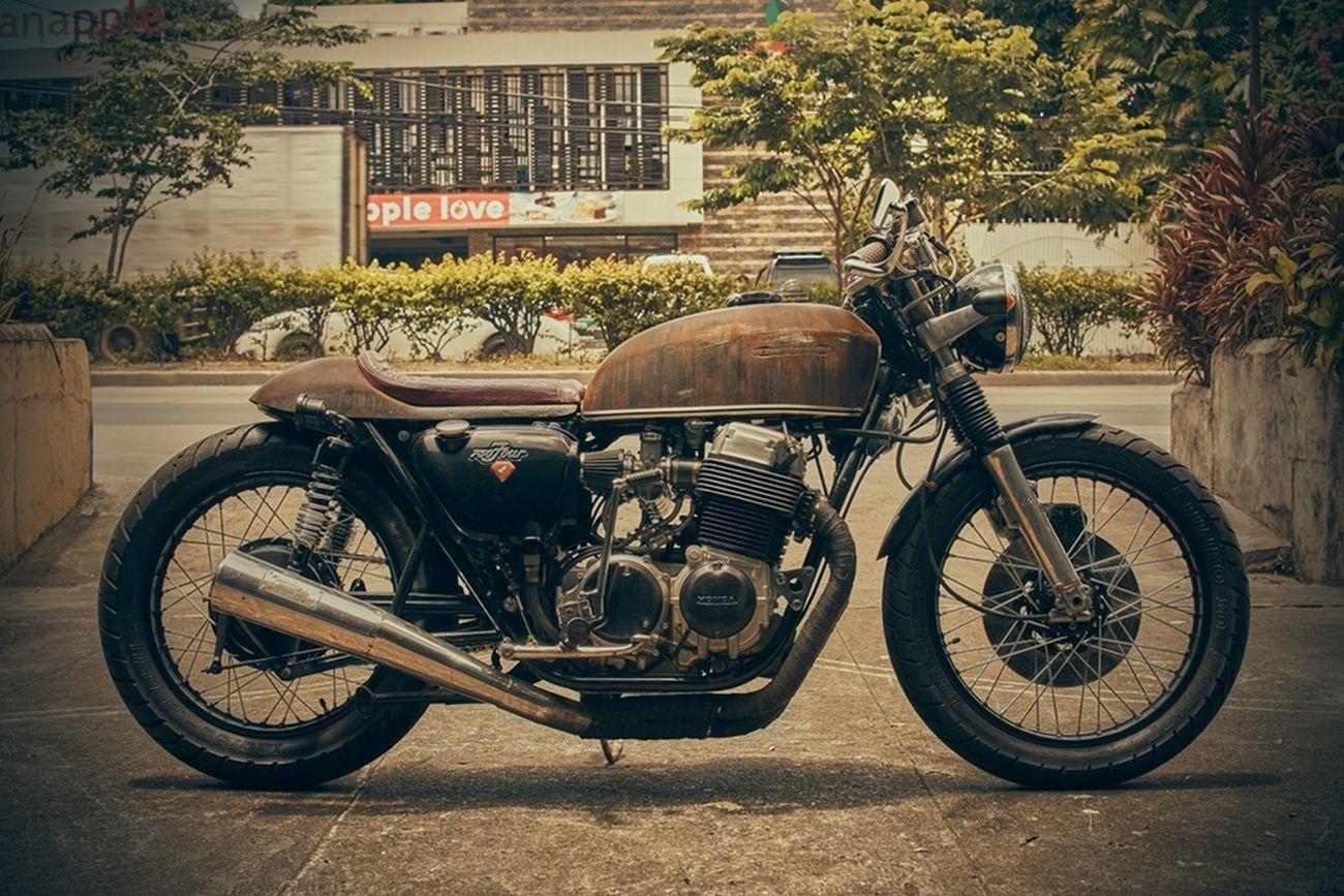 Contach: кафе рейсер Honda CB750K Kali