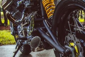 2018 Honda CX500 by Garth Allison