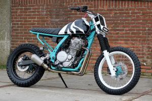 1993 Honda NX650 Dominator Brawler by Cool Kid Customs