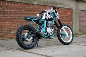 1993 Honda NX650 Dominator Brawler by Cool Kid Customs