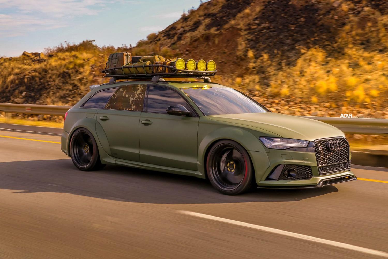 Audi rs6 avant камуфляж