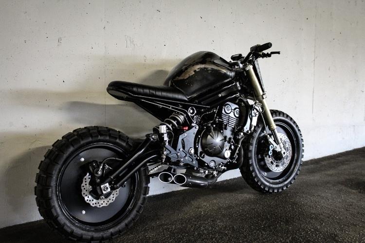 Kawasaki z650 кастом