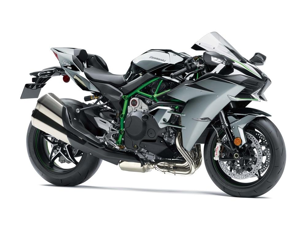 Гипербайк Kawasaki Ninja H2 2019: больше мощности и другие обновления