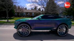 2018 Chevrolet Camaro Convertible on Forgiato Wheels (BLOCCO)