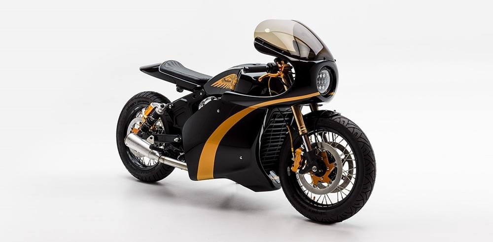 PJ Grakauskas: кафе рейсер Indian Scout Bobber