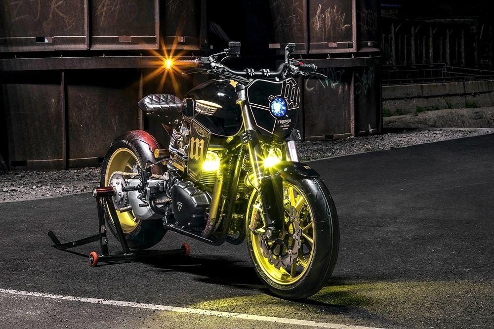 Mandrill Garage: кастом Triumph T100 Power Street