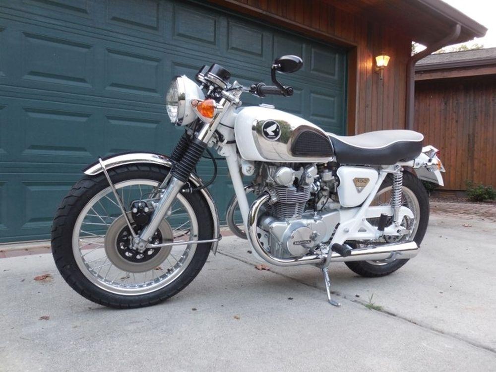 Chattahoochee Skunkworks: кастом Honda CB450 Sanitary White
