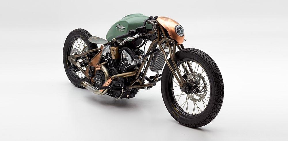 Альфредо Хуарес: кастом Indian Scout Bobber
